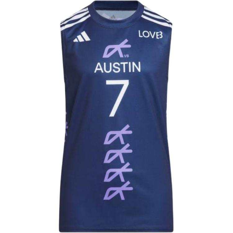 Adidas Adidas Tank Top Marine Blue Teenagers