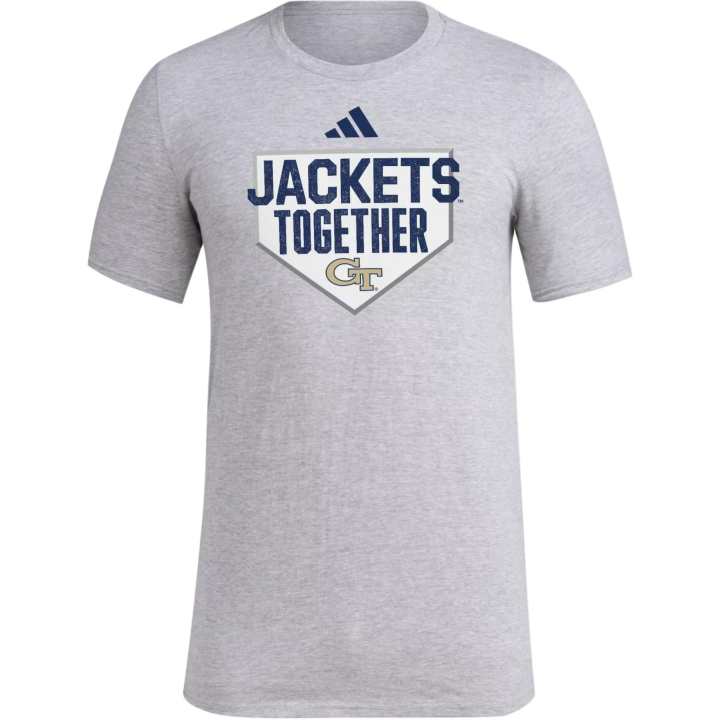 Adidas Adidas Free Shipping With AdiClub Georgia Tech Yellow Jackets Dugout Postseason Tee
