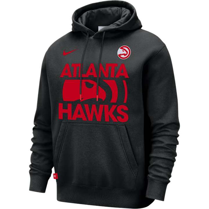 Nike Nike Atlanta Hawks Club Courtside Men's Nike Nba Pullover Hoodie