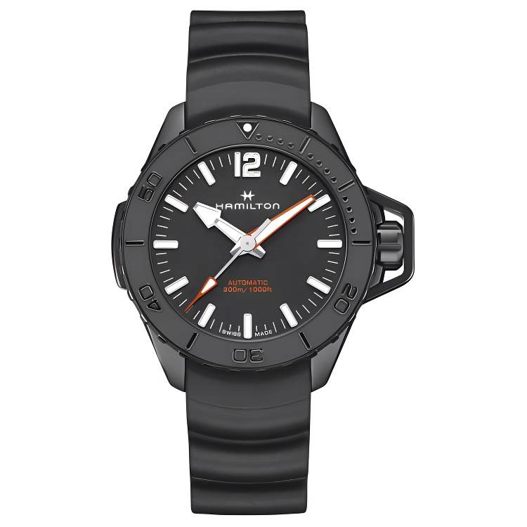 HAMILTON Khaki Marine Collection Automatic Mechanical Movement Men's Watches Watch 46mm Black Dial