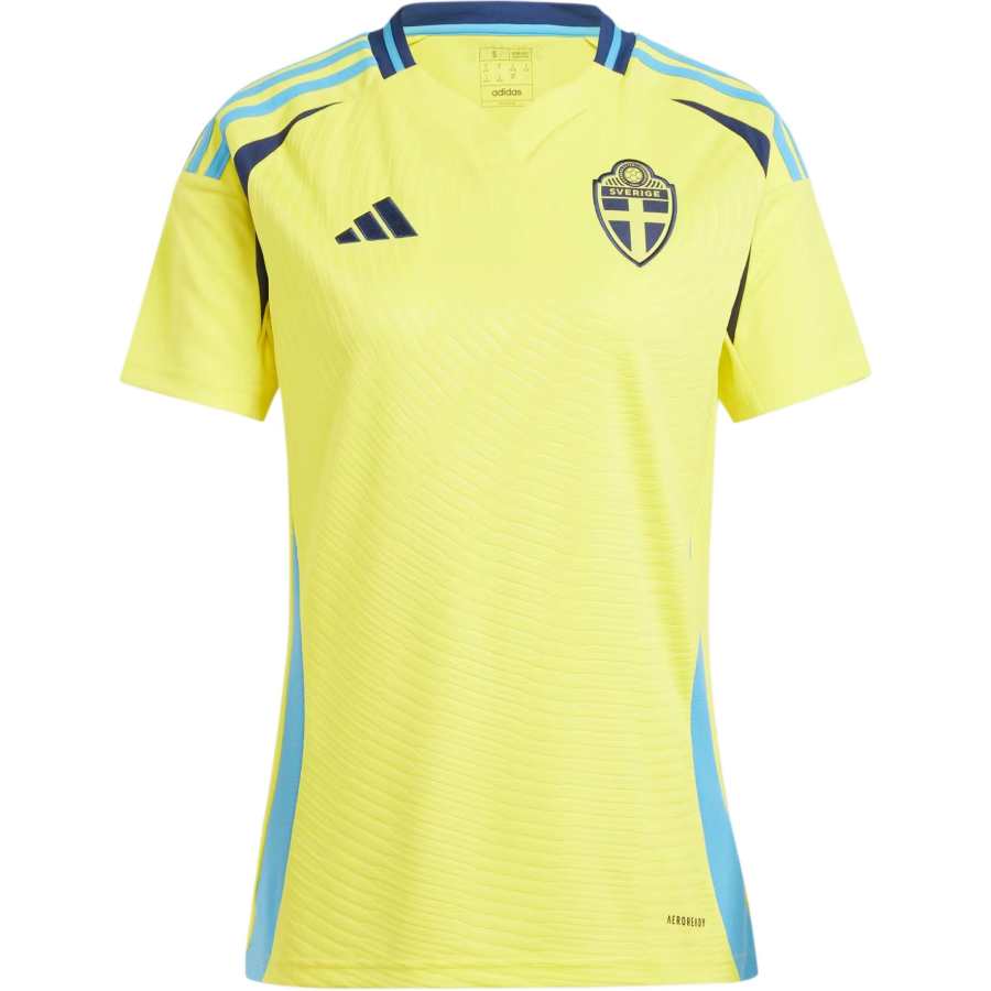 Adidas Adidas Sweden National Team SS25 Soccer Jersey Women's Bright Yellow