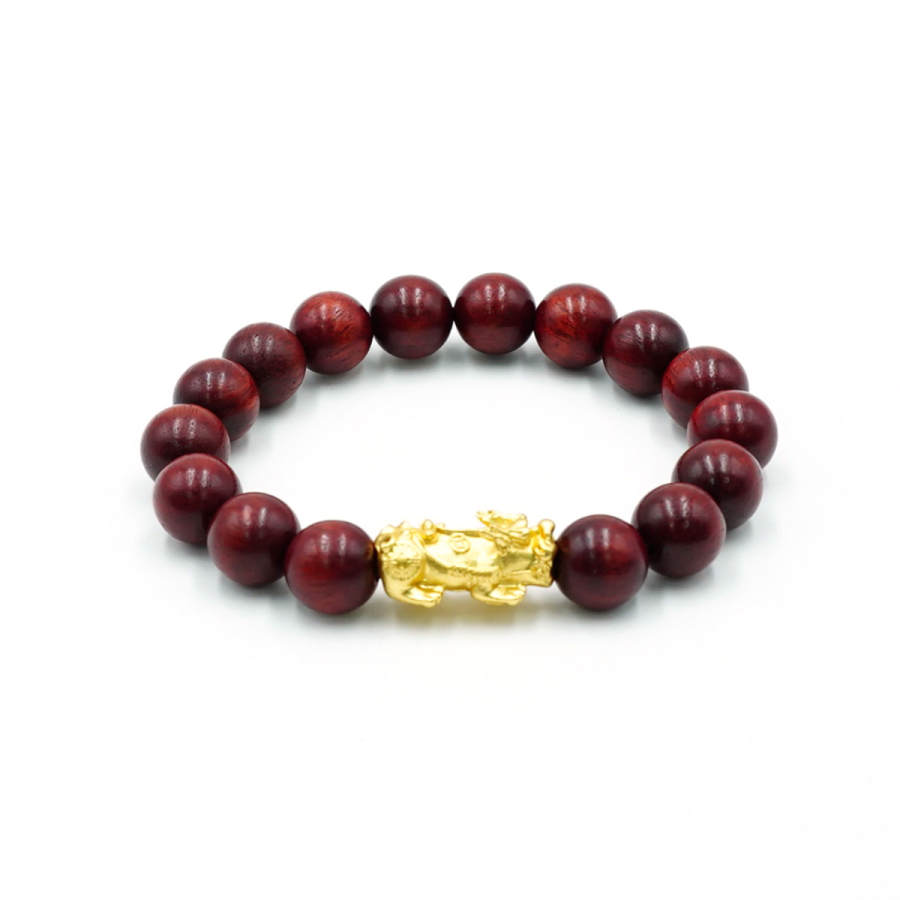 PAUL COSTELLOE Chinese Fashion Trend Bloodwood Beaded Bracelets Unisex