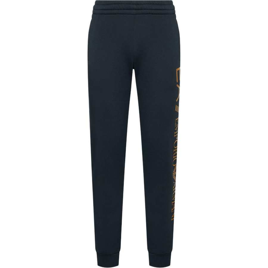 EMPORIO ARMANI EA7 FW23 Knitted Sweatpants Men's Blue