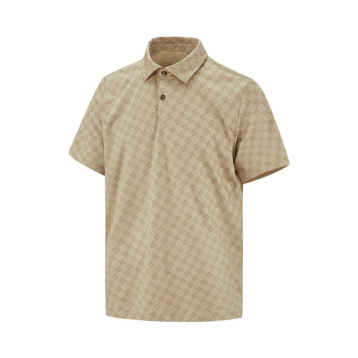 Jordan Jordan M J SP GOLF AOP Polo Shirt Men's Khaki