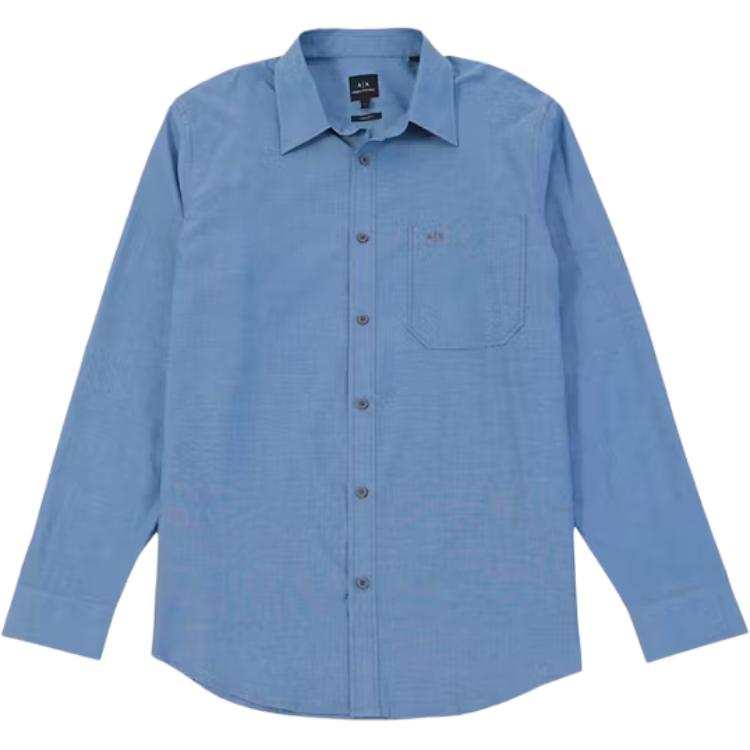 ARMANI EXCHANGE ARMANI EXCHANGEAE Shirt Men's Blue