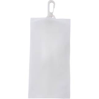 MUJI Polyamide Storage Bag Women's White/Charcoal Gray/Orange