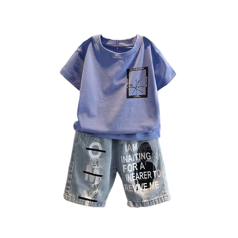 Lanza Casual Sportswear Summer 2 Piece Set Children Aged 3 7 Years Old