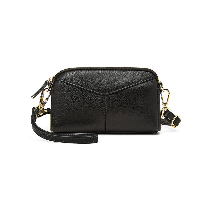 LAORENTOU Top Grain Cow Leather Shoulder Bag Women's Multicolor