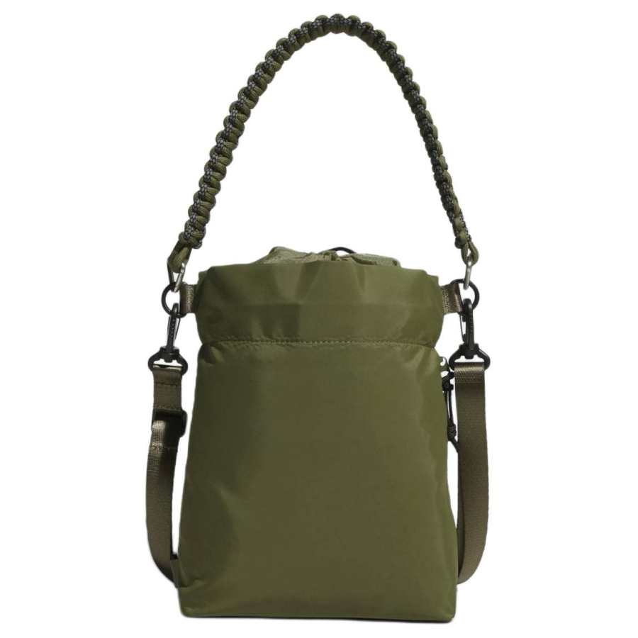 Adidas Adidas Recycled Polyester Shoulder Bag, Crossbody Bag, Handbag Women's Olive Green