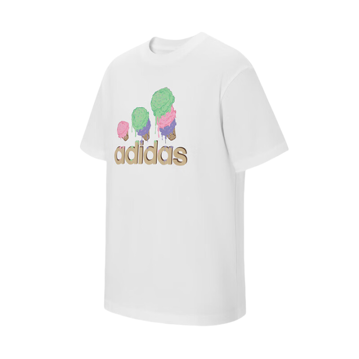 Adidas Adidas T Shirts Unisex White Crew Neck Moderate