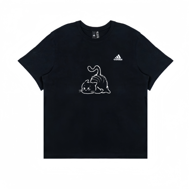 Adidas Adidas T Shirts Unisex Black Crew Neck