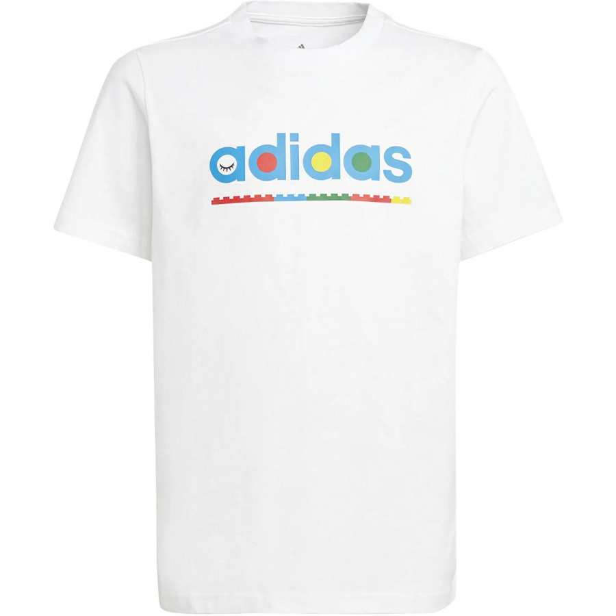 Adidas Adidas X LEGO Kids T Shirts Crew Neck Moderate