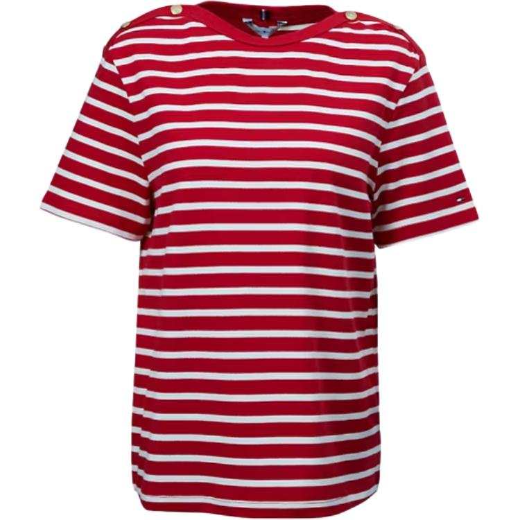 Tommy Hilfiger T Shirt Women's Red