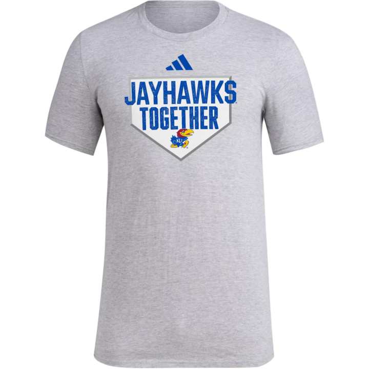 Adidas Adidas Free Shipping With AdiClub Kansas Jayhawks Dugout Postseason Tee