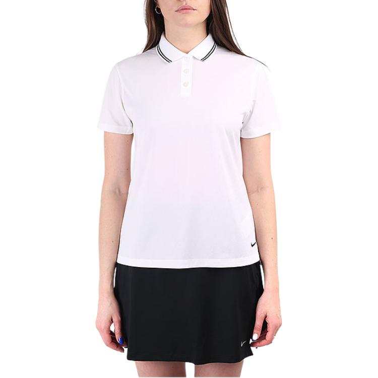 Nike Nike Polo Shirts Women's White Polo Collar Moderate Other