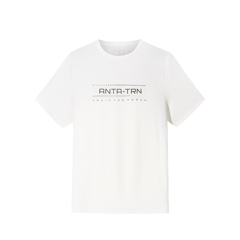 Anta Variety Training Collection T Shirt Men's Papyrus White