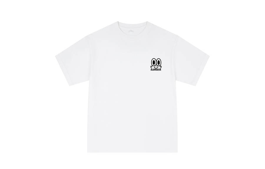 ALORGEEK Drop Shoulder Sleeve T-Shirt Unisex