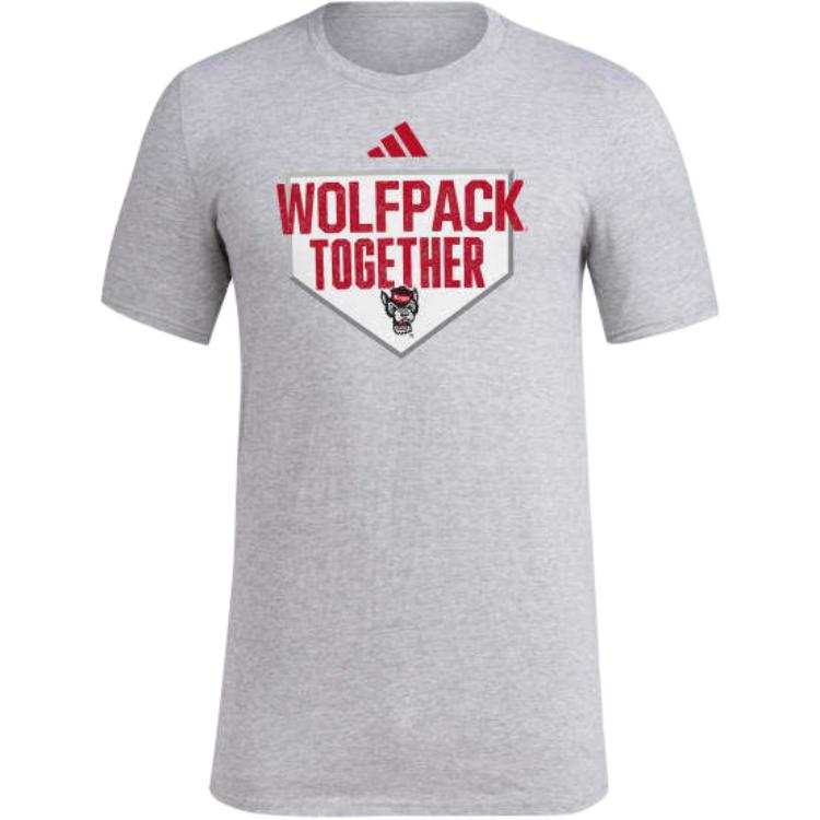 Adidas Adidas Free Shipping With AdiClub Nc State Wolfpack Dugout Postseason Tee