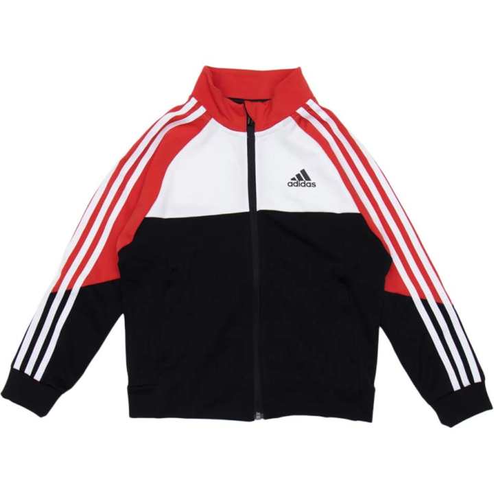 Adidas Adidas AEROREADY Jackets & Coats Black/Bright Red/White Teenagers