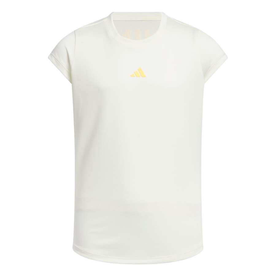 Adidas Adidas Kids' Top Kids' Apparel Heat.Rdy Sport Crew Polo Shirt Ivory White Kids'
