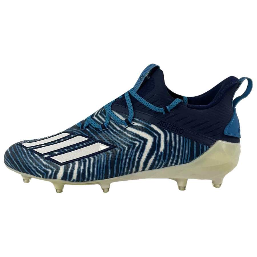 Adidas Adidas Adizero 10.0 Zubaz Slip Resistant Abrasion Resistant Slip Resistant Abrasion Resistant Soccer Shoes Men's Blue