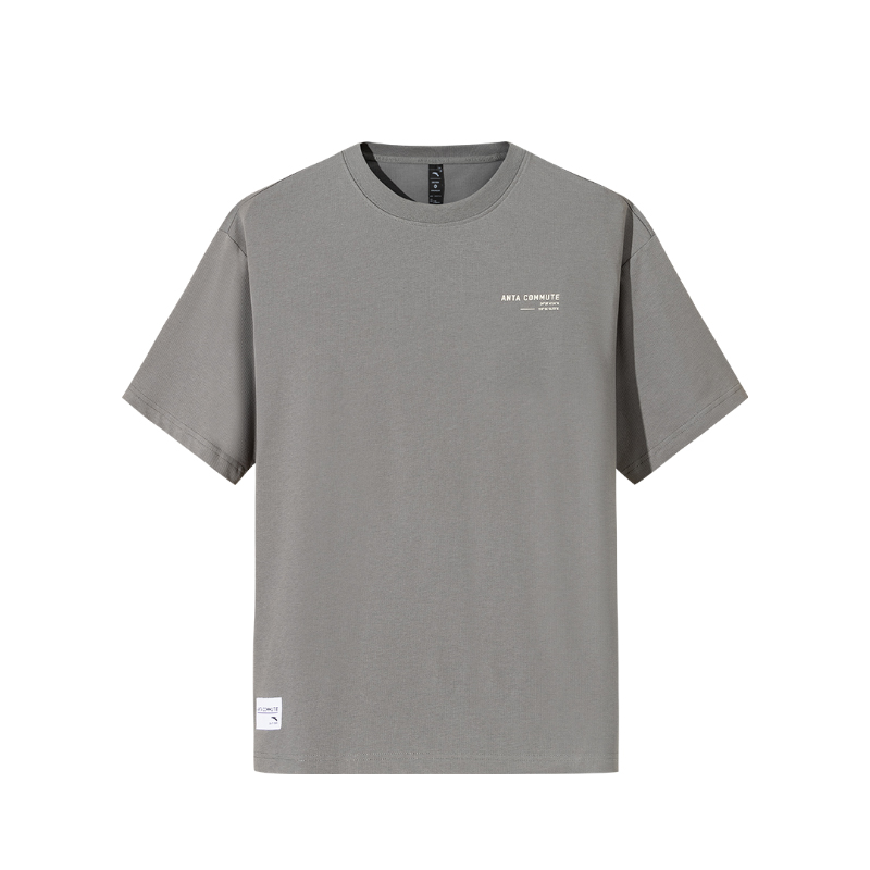 Anta Variety Training Collection T Shirt Men's Dusty Gray