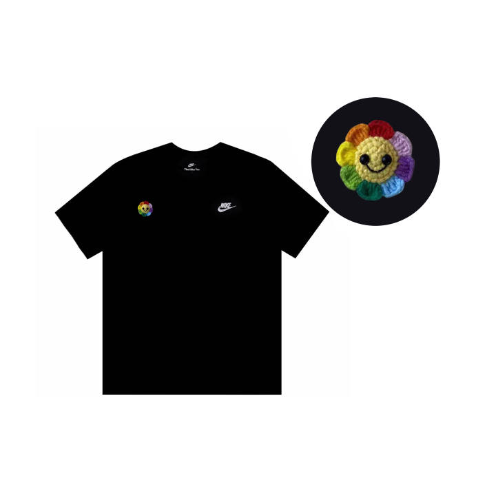 Nike Nike T Shirts Unisex Black Crew Neck