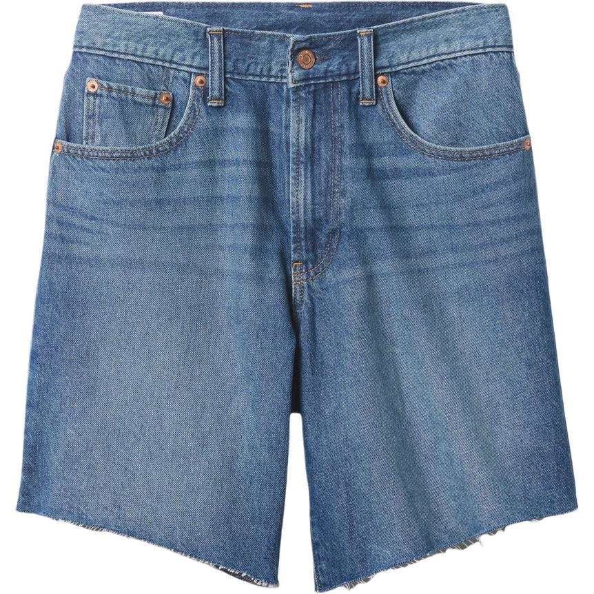 GAP Denim Shorts Women's Medium Washed Moderate Straight Fit Pants
