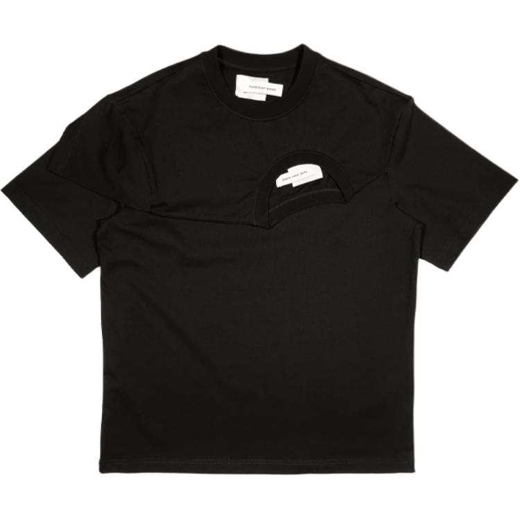 Feng Chen Wang T Shirts Unisex Black Crew Neck Moderate Heavyweight