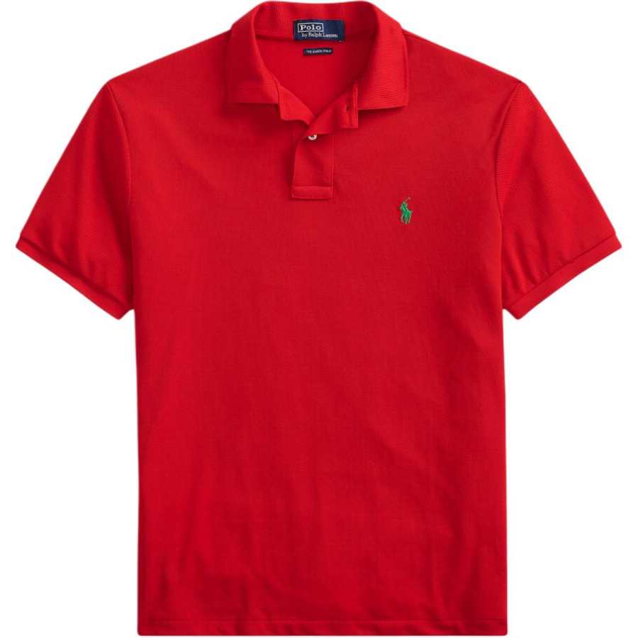 Polo Ralph Lauren Polo Shirt Custom Slim Fit Men's Red