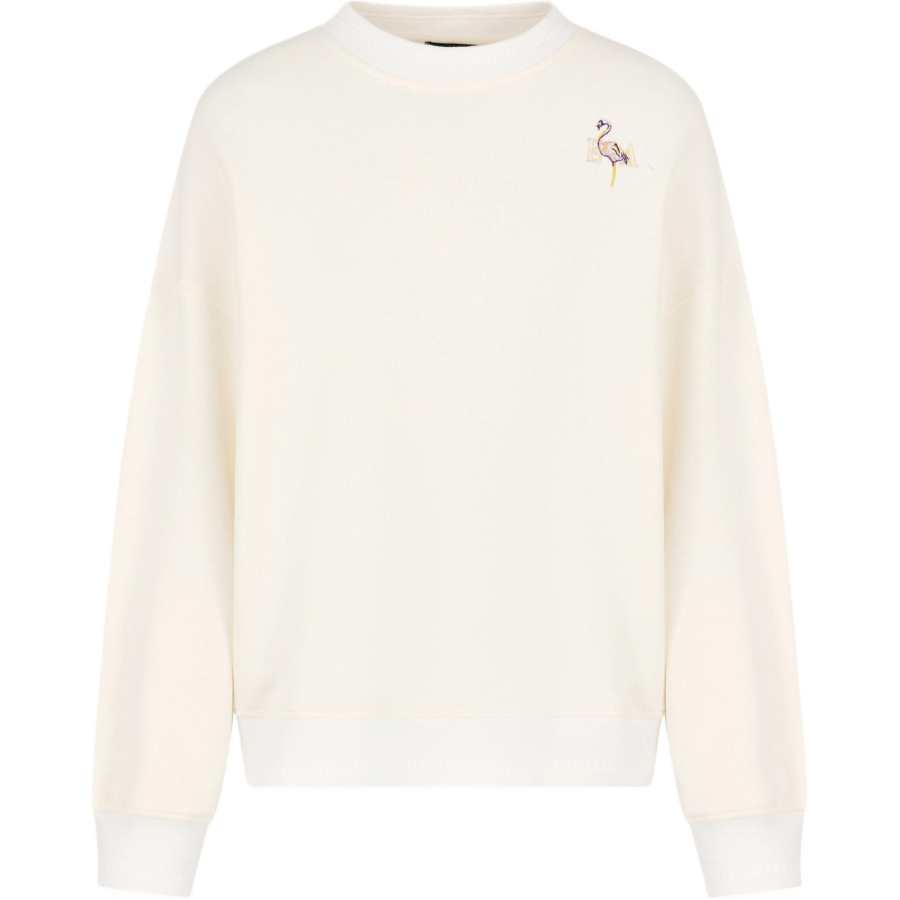 EMPORIO ARMANI Oversized Camargue print Jersey Sweatshirt