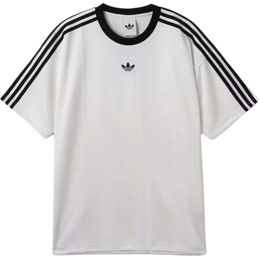 Adidas Originals jacquard three-stripe logo T-shirt