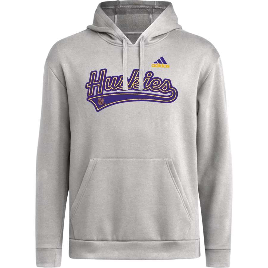 Adidas Adidas Free Shipping With AdiClub University Of Washington Huskies Fleece Hoodie