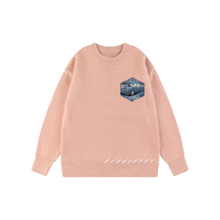 BABUGGE Sweaters Unisex Crew Neck Moderate