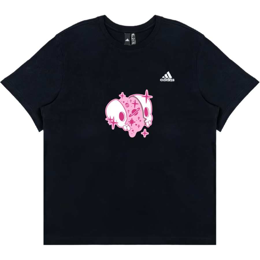 Adidas Adidas T Shirts Unisex Black Crew Neck Straight Fit