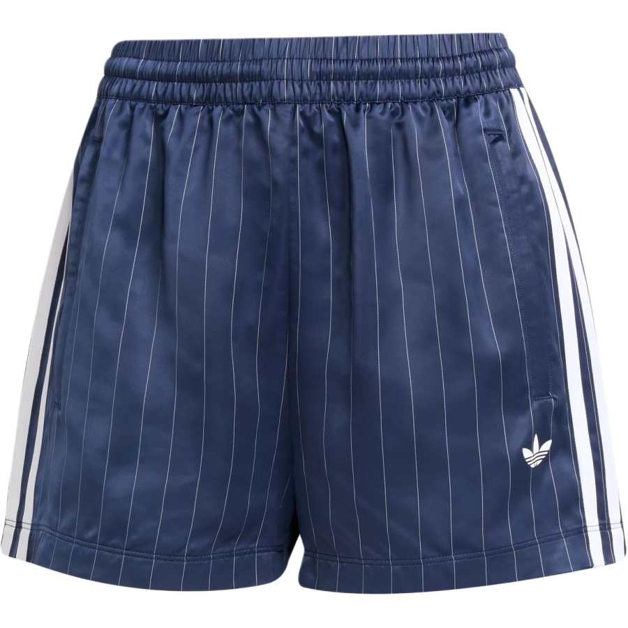 Adidas Originals Pinstripe Satin Shorts