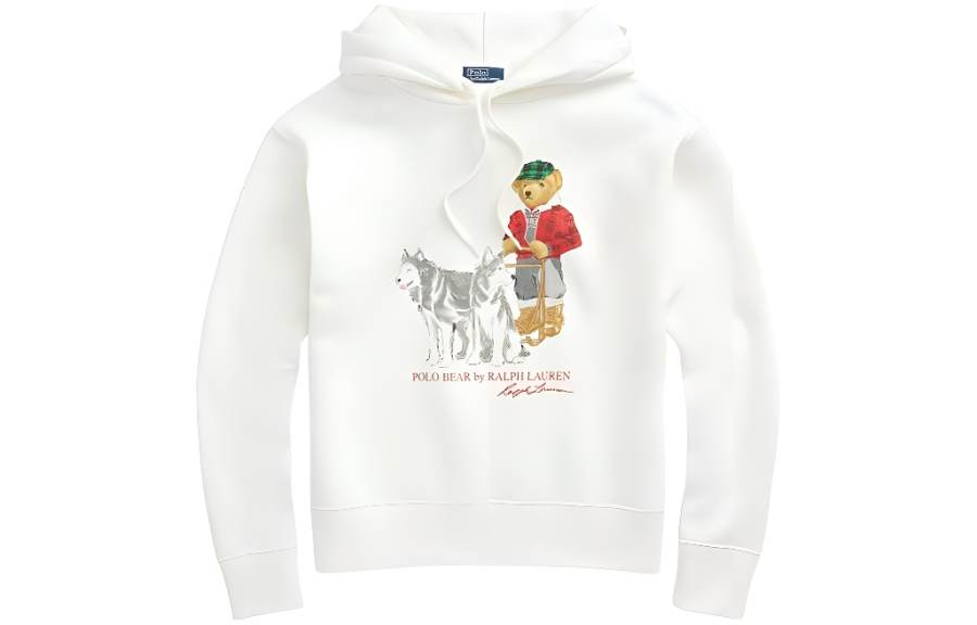 Polo Ralph Lauren 【Best of: PromotionsPrevious Season】Polo bear intarsia-knit hoodie