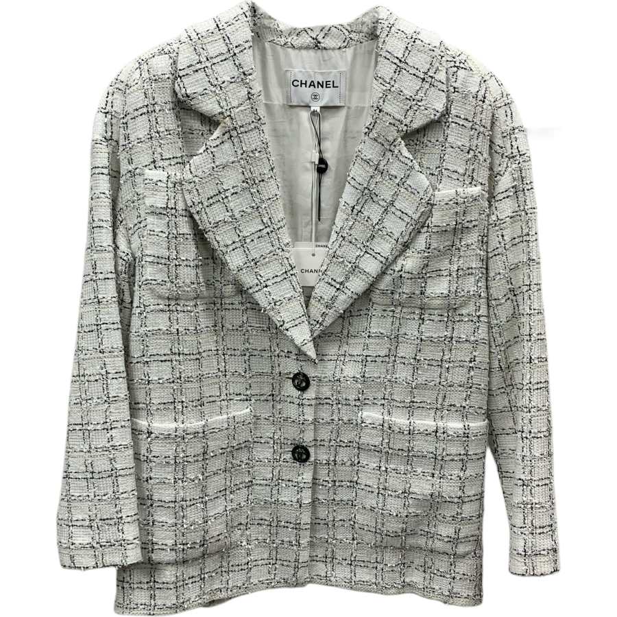 CHANEL 20P Jackets & Coats Women's White