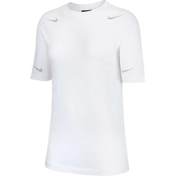 Nike Nike Drop Shoulder Sleeve T Shirt Women's White