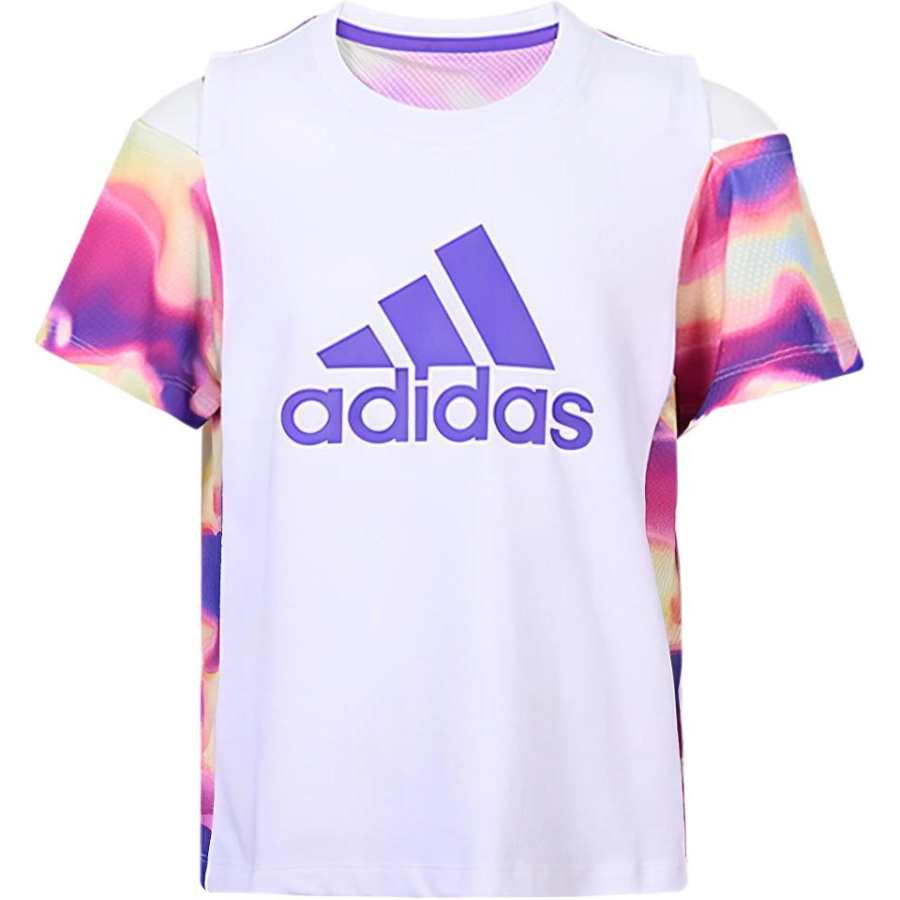 Adidas Adidas Kids T Shirts Crew Neck Moderate