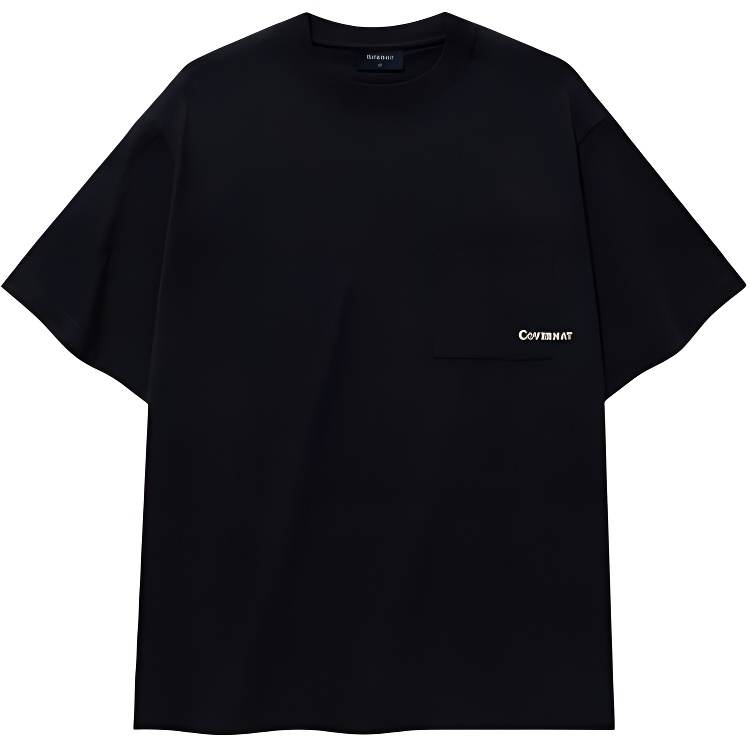 COVERNAT T Shirt Men's Dark Marine Blue