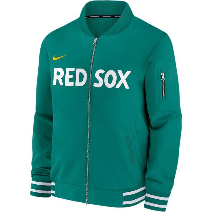 Nike Nike Boston Red Sox Authentic Collection City Connect Men's Nike Mlb Full-Zip Bomber Jacket