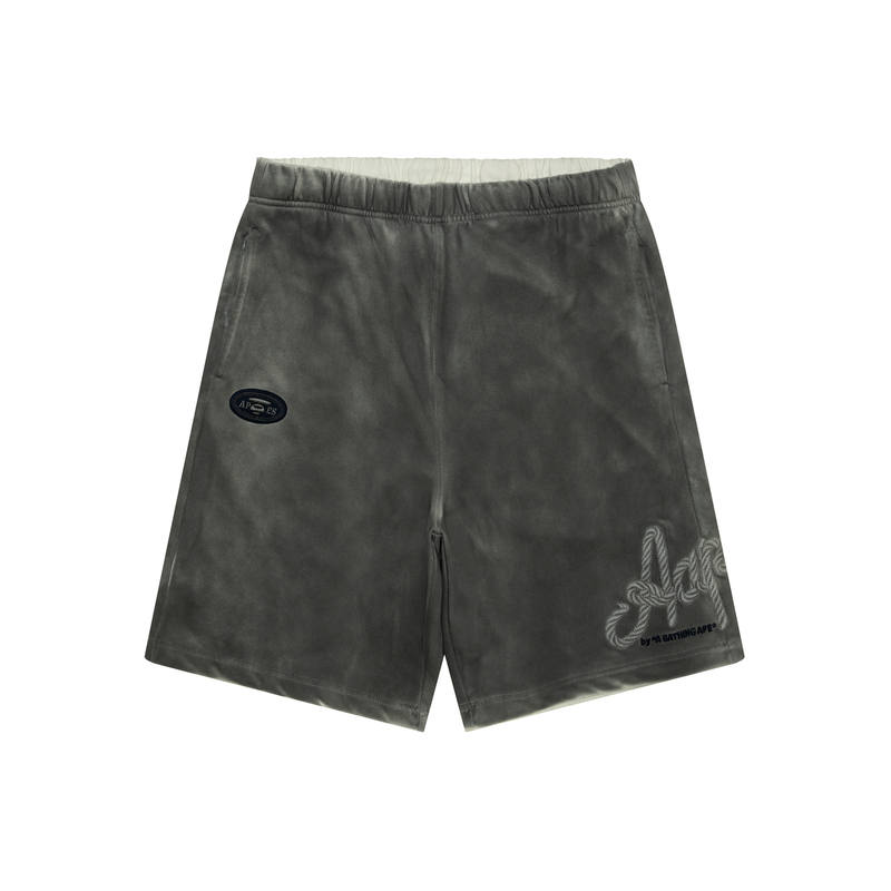 Aape Aape tie-dye print shorts