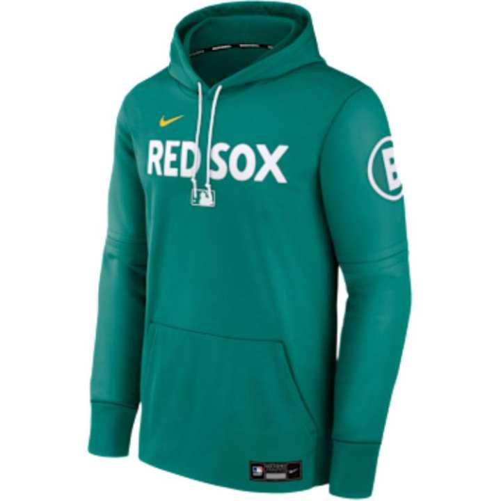 Nike Nike Boston Red Sox Authentic Collection City Connect Men's Nike Therma Mlb Pullover Hoodie