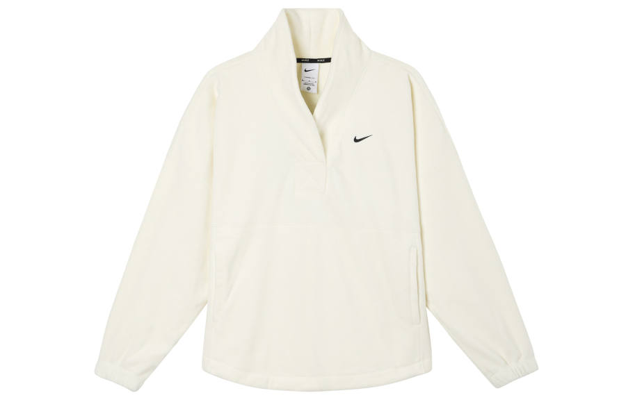 Nike Nike Therma FIT One Therma FIT One Sweatshirt Women's Light Ivory White
