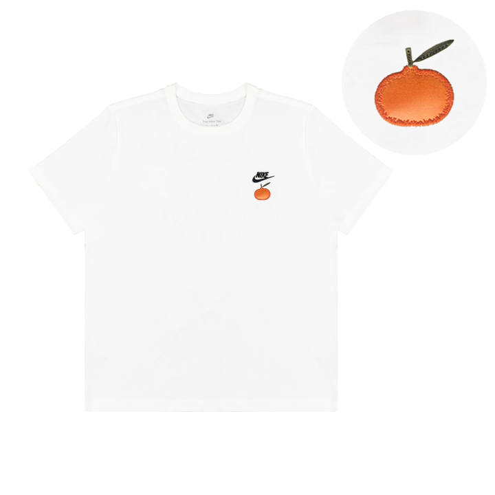 Nike Nike T Shirts Unisex White Crew Neck Moderate Straight Fit