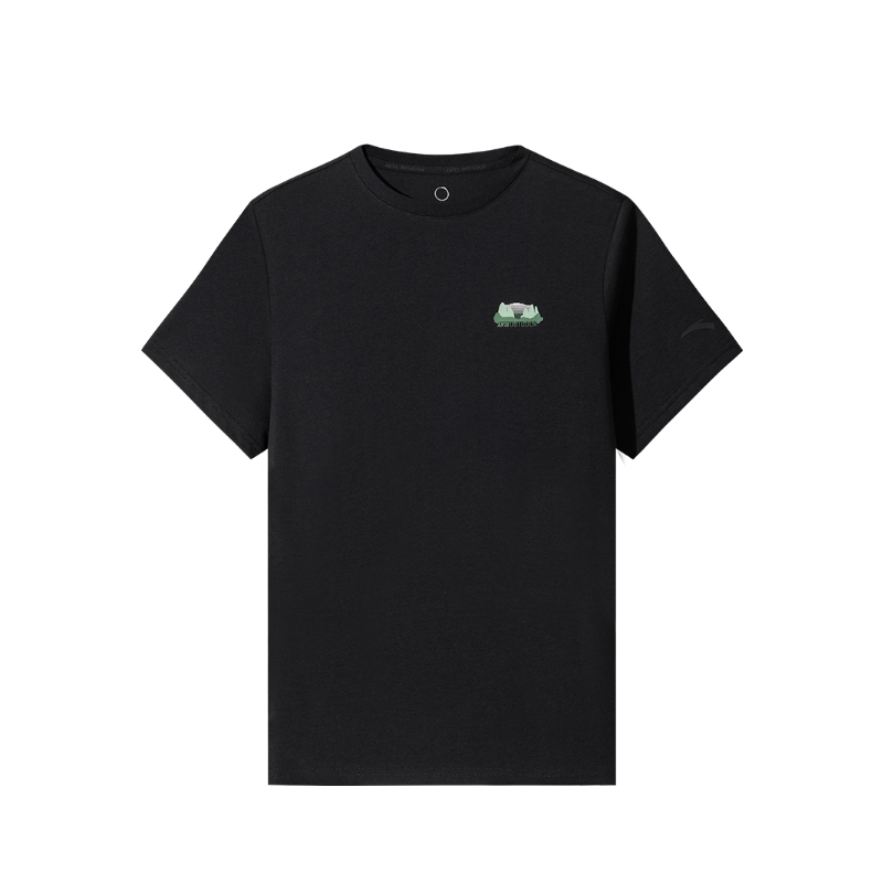 ANTA Anta Outdoor Collection T Shirt Men's Basic Black