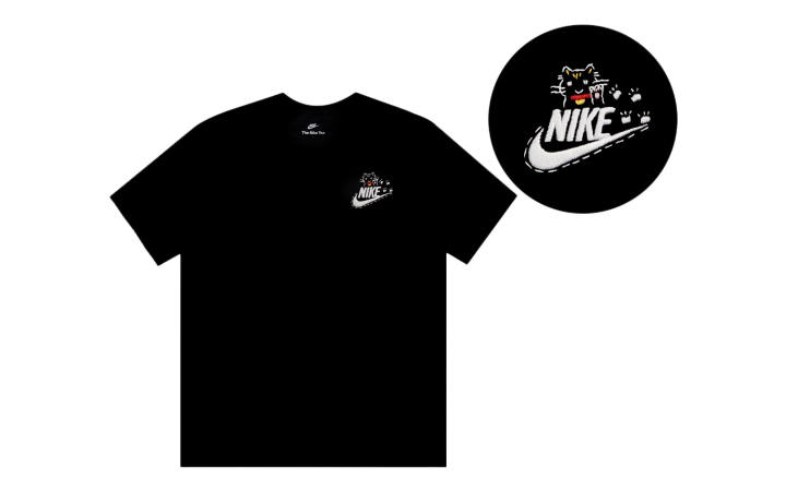 Nike Nike T Shirts Unisex Black Crew Neck Moderate Straight Fit