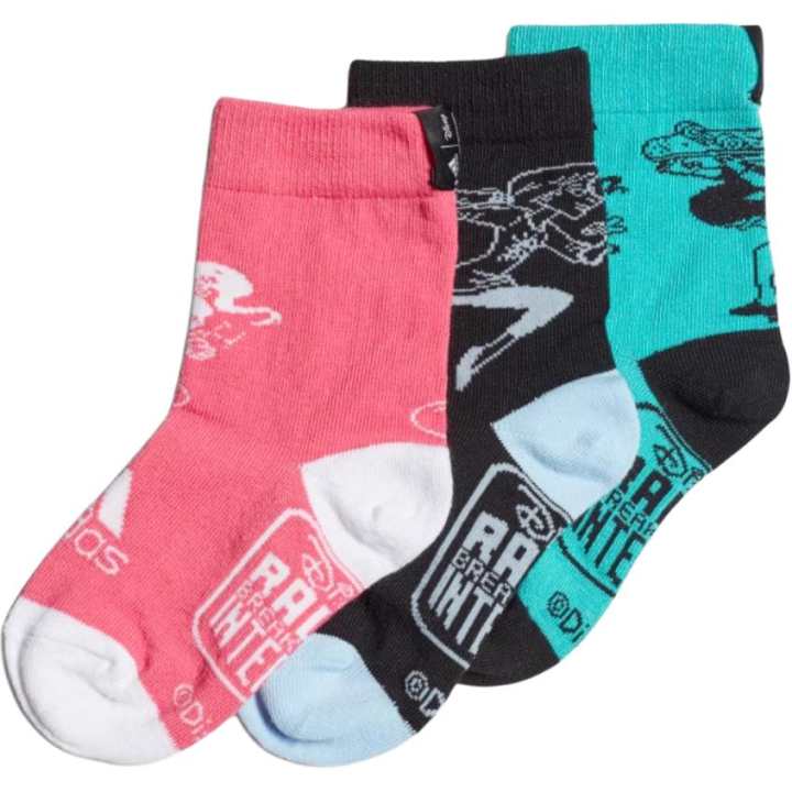 Adidas Adidas x Disney Socks 3 Pack Children Aged 3 7 Years Old