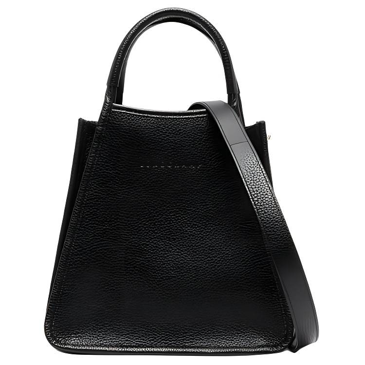 Longchamp small Le Foulonné leather tote bag